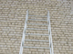 Лестница алюминиевая сварная, ширина 75 см, длина 5м ГОСТ