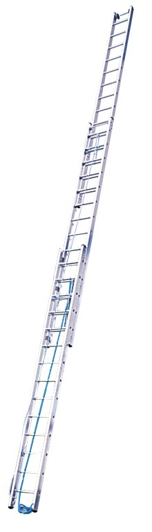 STABILO Лестница трехсекционная,  выдвигаемая тросом
