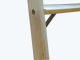 STABILO Двусторонняя стремянка со ступенями деревянная