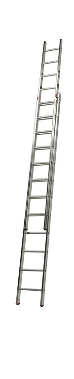 STABILO Выдвижная лестница двухсекционная. Профессиональная. Рабочая высота: 3,90 m – 10,10 m