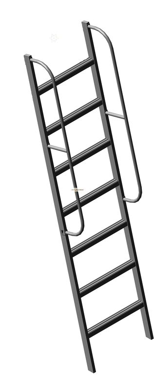Лестницы приставные -  приставная алюминиевая ширина 0,75 м .